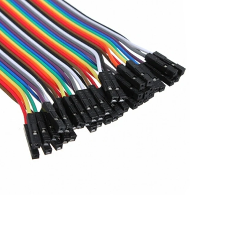 40 шт. 20 см 2 54 мм 1 P Pin Женский Цвет макет Cable Перейти перемычку|pin female|pin 2.54mmjumper wire |