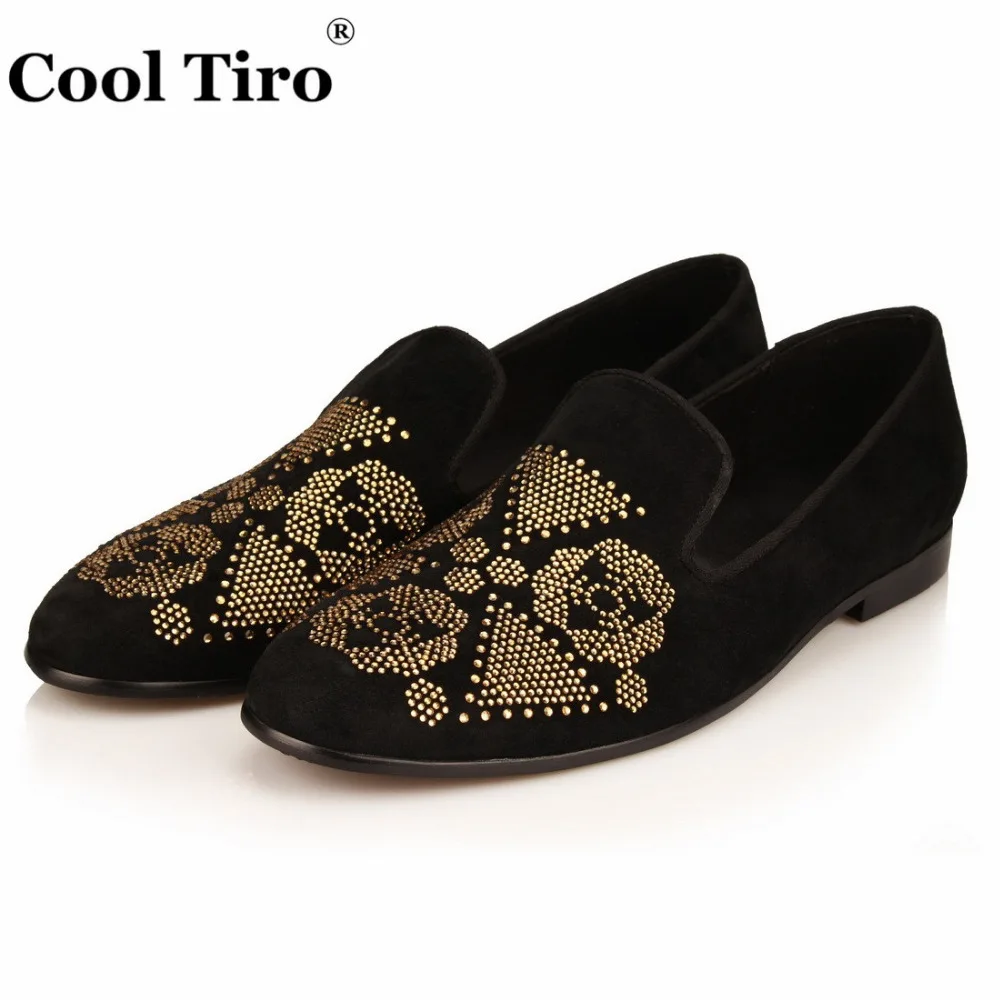 Rhinestones Loafers men Flats (3)