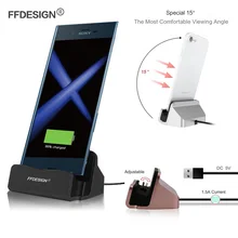 Micro usb type C Зарядное устройство Док-станция Подставка для sony Xperia XZ Премиум XZS X XZ1 Compact XA XA1 ультра зарядное устройство кронштейн