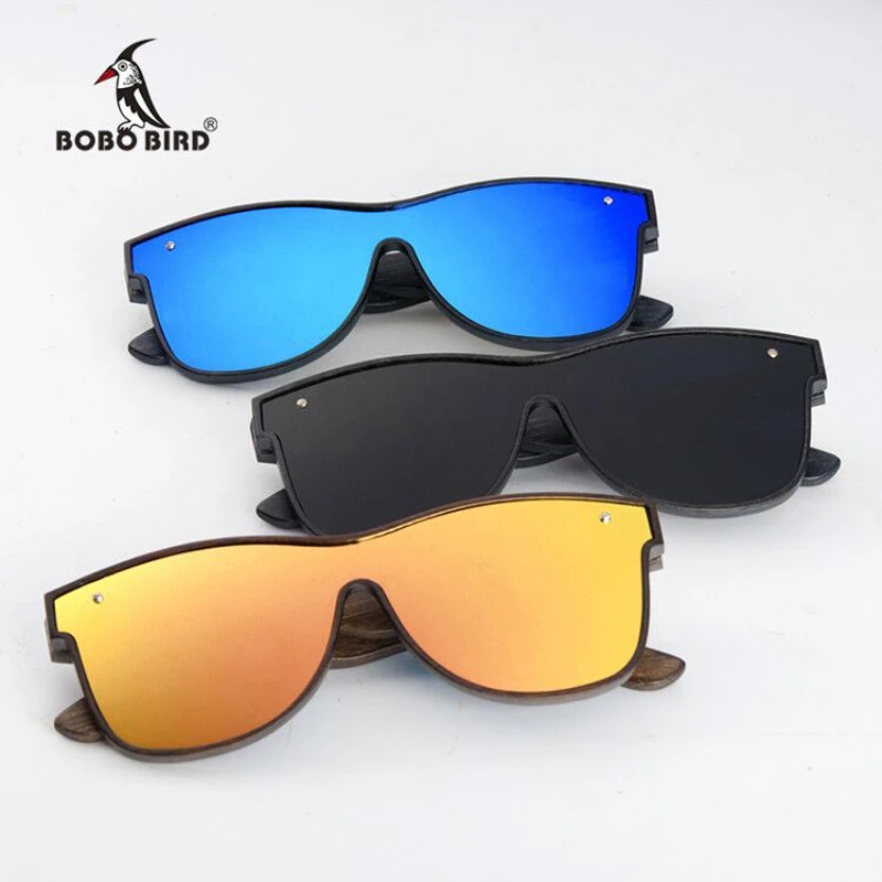 Бобо птица солнцезащитные очки Для женщин большой подарок для дамы поляризованный Дерево мужские солнцезащитные очки вождения Óculos De Sol Gafas очки UV400