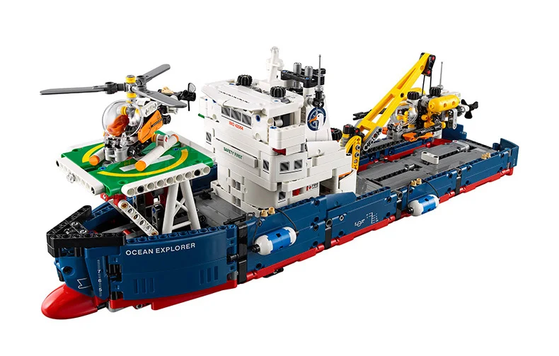 

Compatible with Legoings Genuine Technic 42064 1342pcs Searching Ship Set building blocks Figure Bricks blocks toy for children