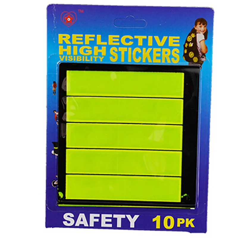 Outdoor Reflective Stickers Baby Kids Night Safety Reflector Decal for Bag Bikes