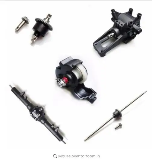 

JJRC Q39 Q40 1/12 RC Car spare parts Front and rear differential Front middle rear wave box Q39-38 Q39-39 Q39-40 Q39-41 Q39-43
