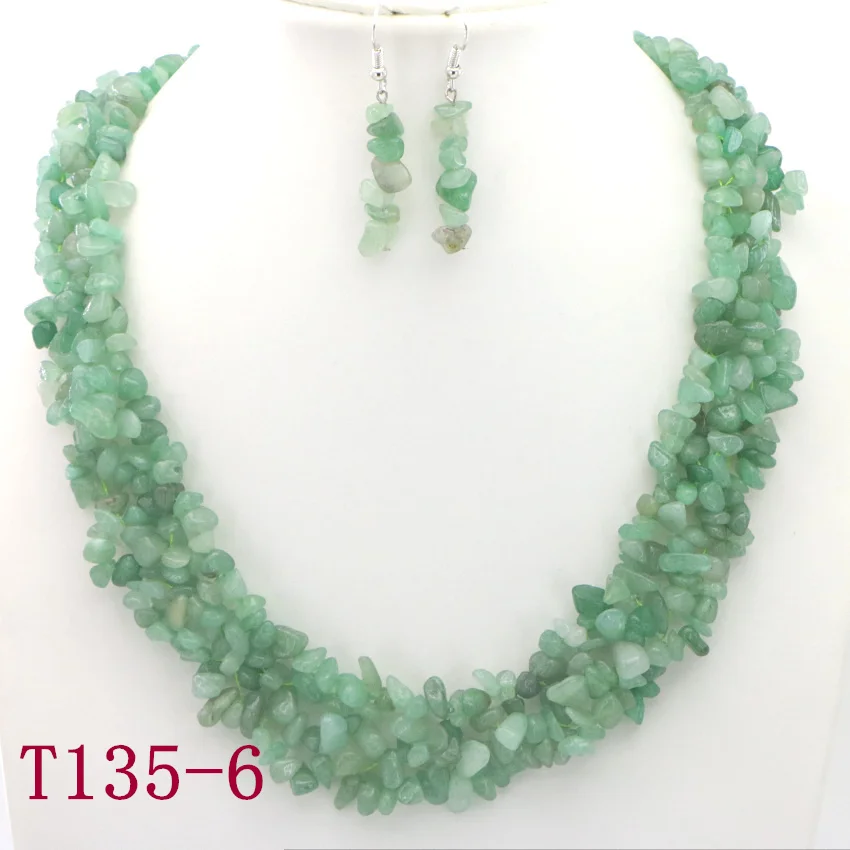 6 Natural Green Aventurine Eastern tombs Necklace silver jewelry wholesale necklaces gemstone necklace custom necklaces (15)