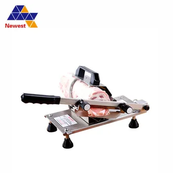 

Manual Commercial Frozen Meat Slicer Cutter Machine with Automatic Feed Meat