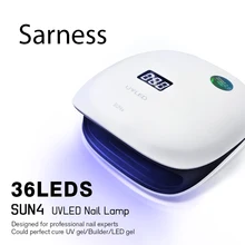 Sarness 48 Вт светодиодный s лампы для ногтей сушилка для УФ гель светодиодный гель Авто Сенсор Маникюр для лечения Ногтей гель-лак сушка ногтей Книги по искусству лампа