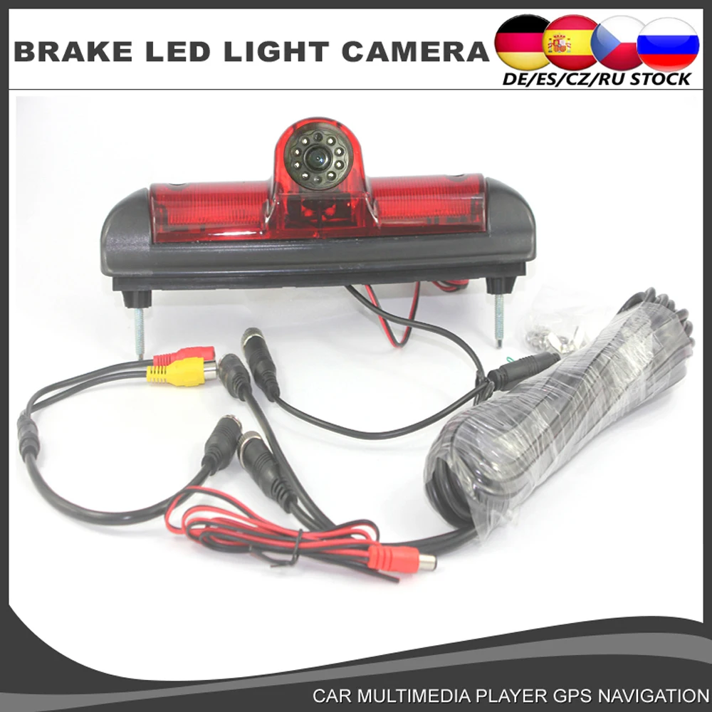 

Car Brake Light Rear View Reverse Camera for Citroen JUMPER II III 2 3/Fiat DUCATO X250 / Peugeot BOXER III Infrared light CCD