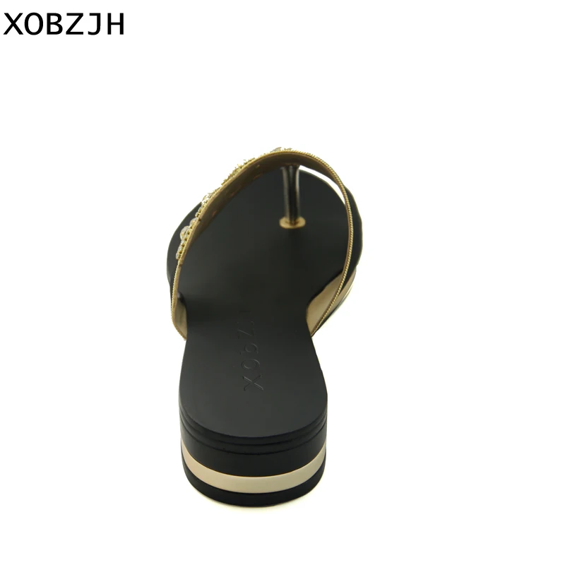 XOBZJH/женские черные босоножки на платформе коллекция 2019 года женские вечерние