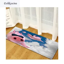 Летающие Свиньи коврик для гостиной Впитывающий Коврик для ванны нескользящий коврик для гостиной спальни ковровое покрытие для пола Infantil