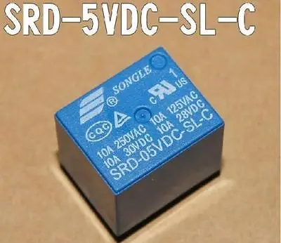 1//2//5//10PCS Mini SRD-5VDC-SL-C Power Relay DC 5V SRD-5VDC-SL-C for PCB