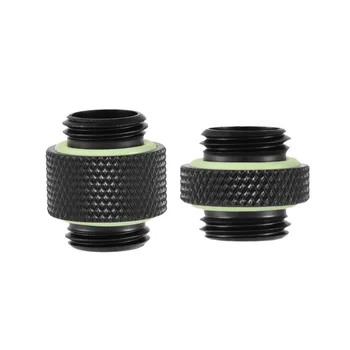 

2pcs Water Cooling Fiitings Adapter Connector G1/4 Thread for Computer PC Water Cooling System Long/Short Style Option