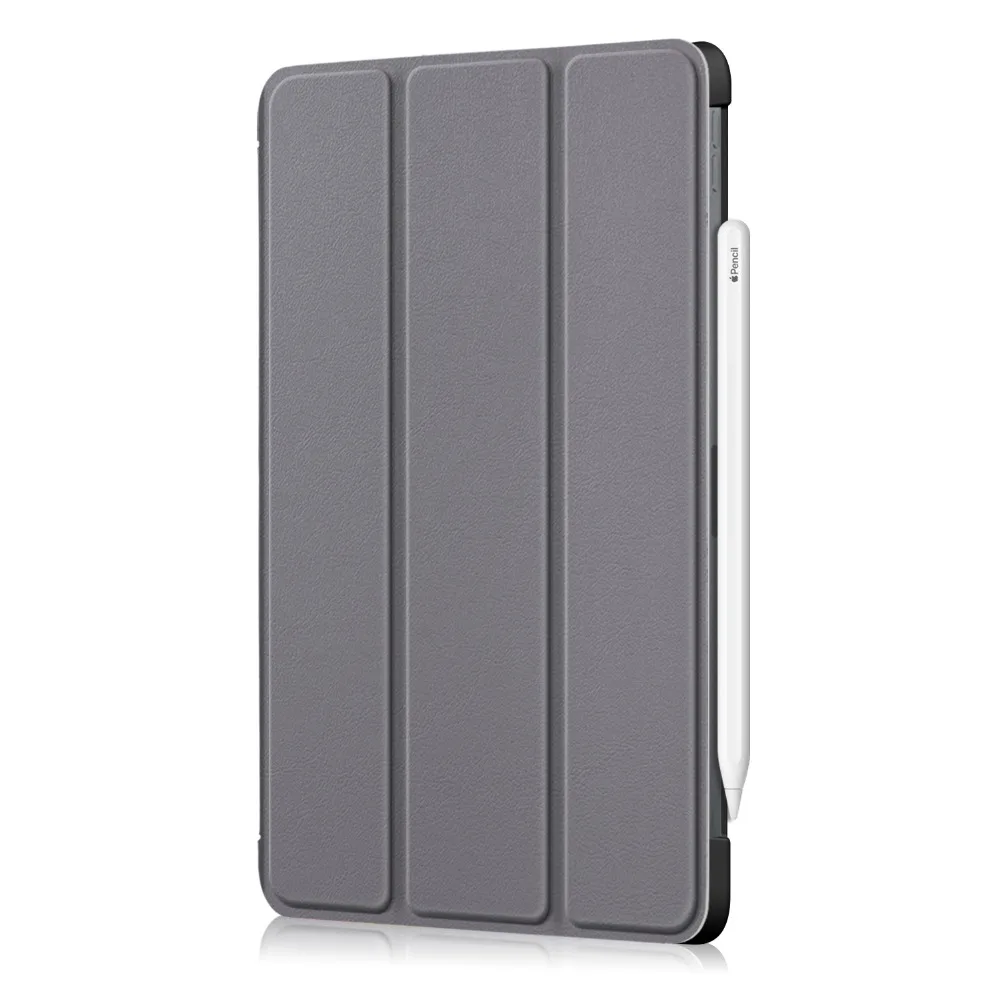 

Smart Magentic Case For New iPad Pro 11" 2018 Release Ultra Slim Shockproof PU Leather Trifold Stand Cover For iPad Pro 11 Case