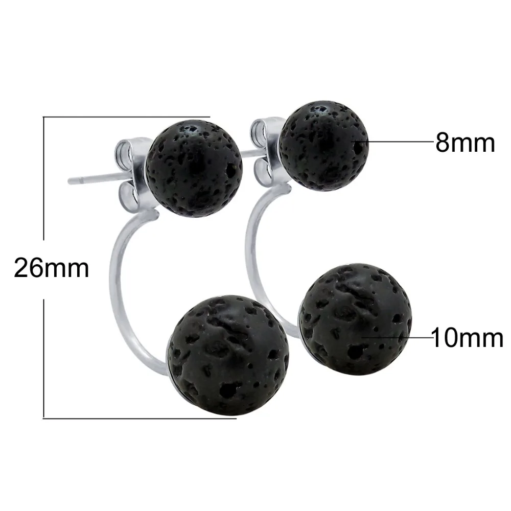 ZP-ES006-2 Lava Diffuser Earrings-1