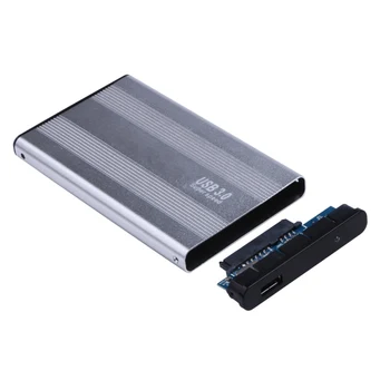 

2.5 inch HDD Case Sata to USB 3.0 Hard Disk SSD SATA External Storage Enclosure for Windows 7/8/10/ Vista/XP/ 98/ME/2000 Mac