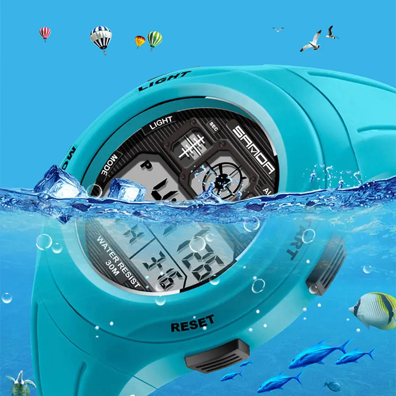 SANDA Top LED Digital Children Watch Kids Watches Girls Boys Clock Child Sport Wrist Watch Electronic for Girl Boy Surprise Gif