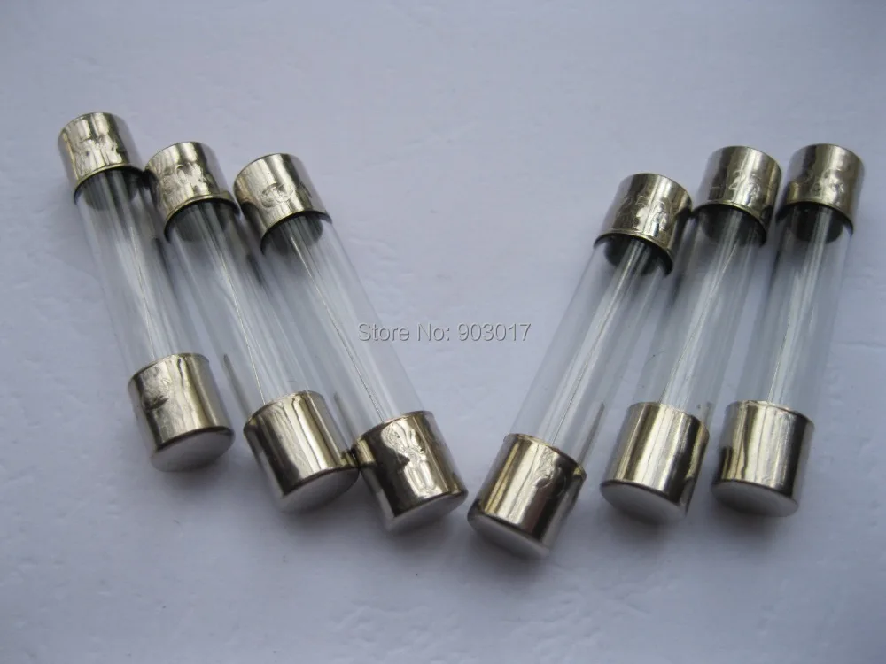 Стеклянные Предохранители быстрая выдувная 6.3A 250V 5mm x 20mm 1800 Pcs в партии Горячая