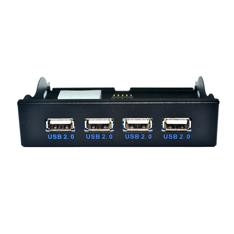 H1111Z 4 портовый USB 2 0 концентратор адаптер ПК Передняя панель расширительный