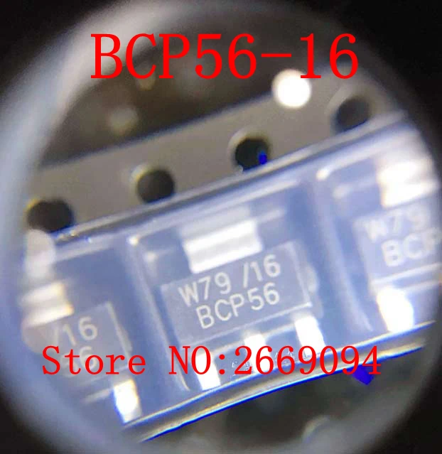 

10PCS /20PCS High current transistor 80V / 1.5A BCP56-16T1G BCP56-16 SOT-223 new original