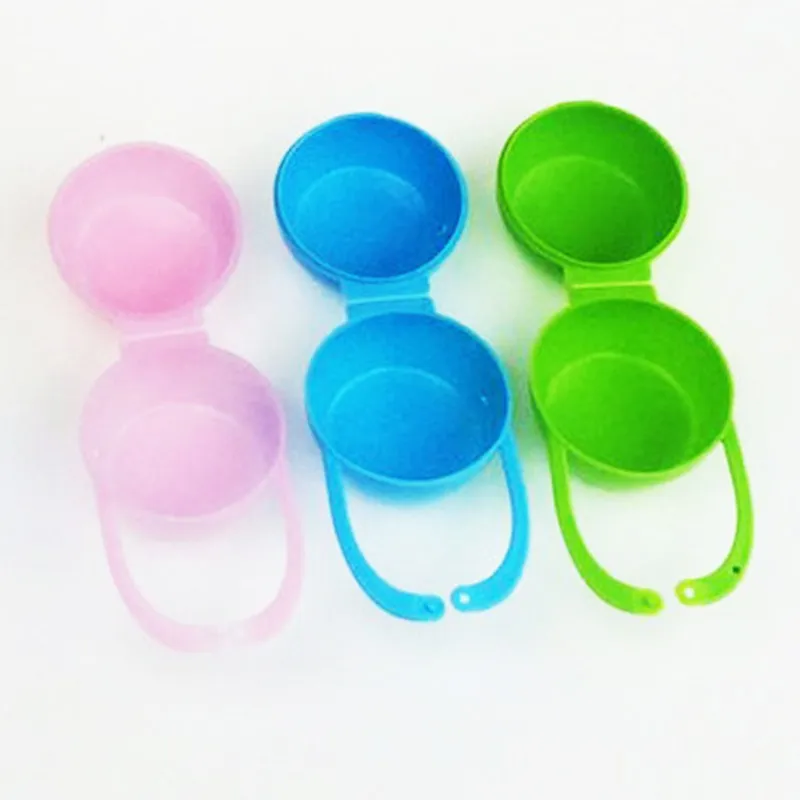 

New Portable Unisex Baby Boy Girl Infant Pacifier Nipple Cradle Case Bag Cover Holder Box Pacifier Clips Baby Care Products