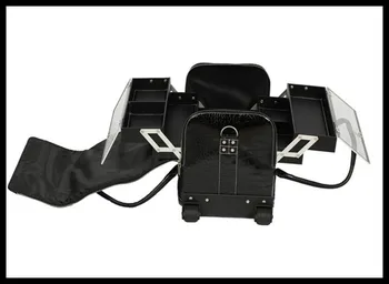 

DHL Free Shipping trolley make up bag with wheels