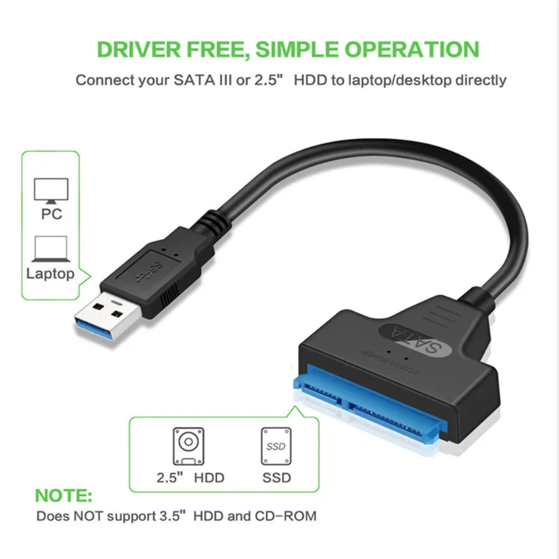 Sata Cables to USB Adapter09
