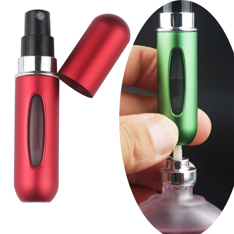 

5ml Refillable Portable Travel Mini Refillable Convenient Empty Atomizer Perfume Bottles Cosmetic Containers For Traveler Tool