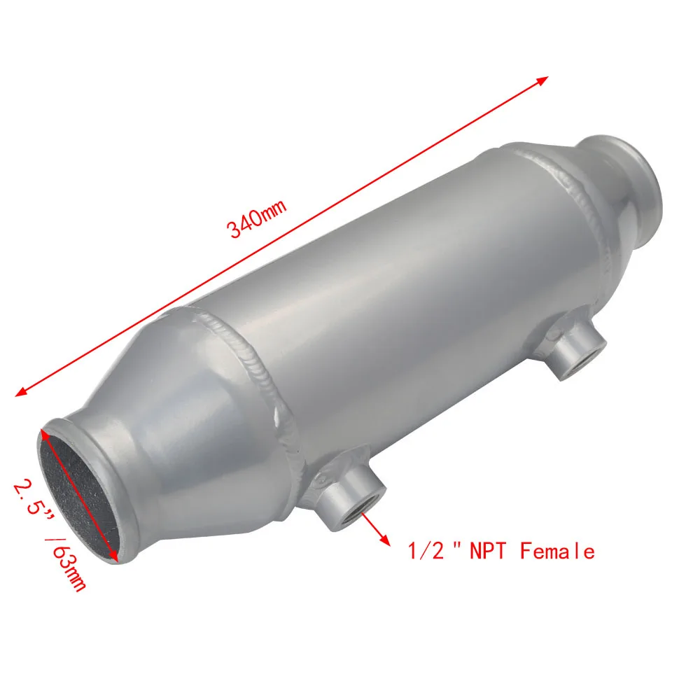 Универсальный 290 мм 340 мм барный пластинчатый охладитель жидкости для воды в воздух " x 6" " x 8" баррель турбо автомобильный охладитель " x 6" для нагнетателя