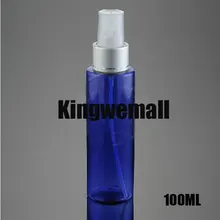 300 шт./лот 100 мл ПЭТ Пластик пустой красивый флакон духов Распыление воды