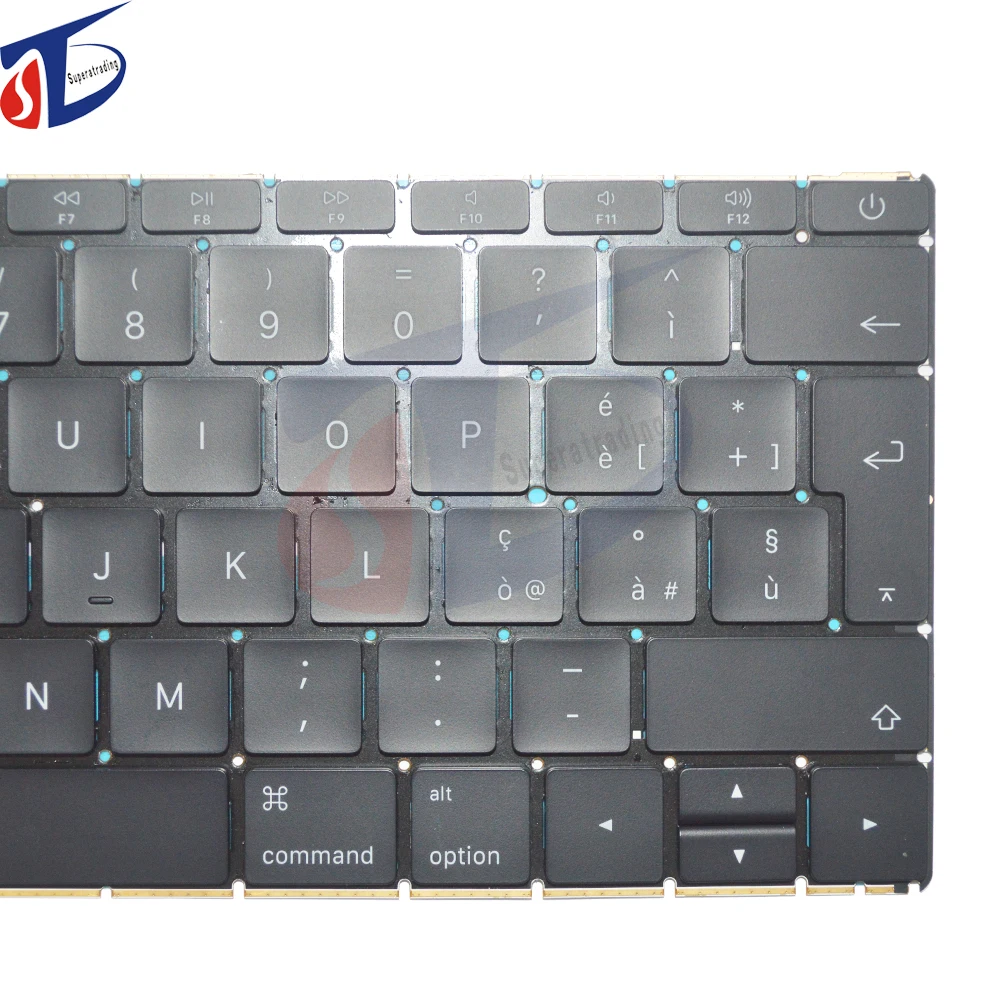 Год ноутбук для MacBook 1" retina A1534 Итальянский клавиатура это Италия без Подсветка MLHA2 MLHC2 EMC 2991