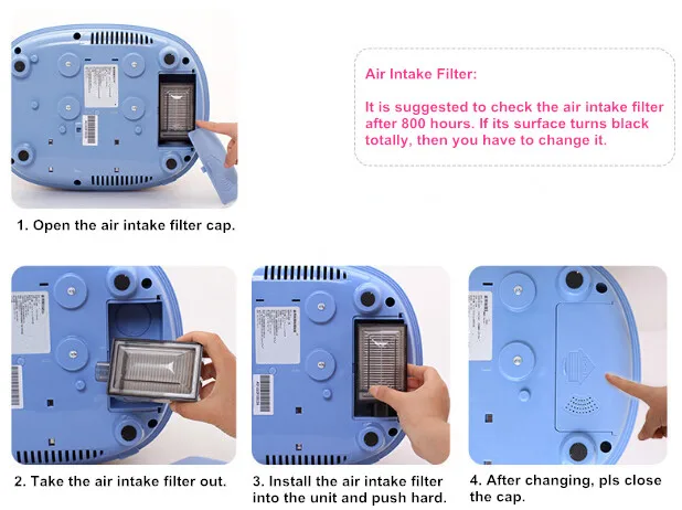 Remote Controller Oxygen Concentrator CE FDA Oxygen Generator Cure Brain Heart Respiratory Disease 
