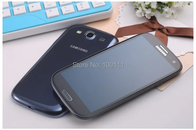 Разблокированный мобильный телефон samsung Galaxy S III S3 i9300 с Android 4," сенсорный экран 8MP 16G/