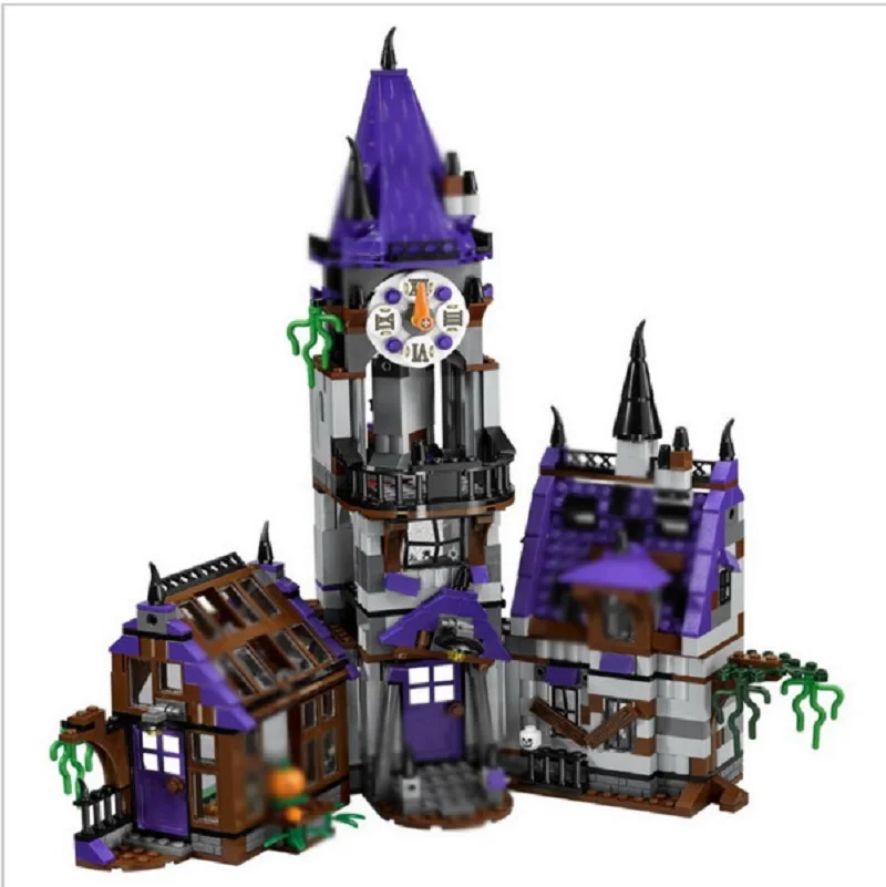 

860pcs Scooby Doo Mysterious Ghost House Building Blocks set Toys Bela10432 Compatible Legoingly diy assemble bricks kids gift