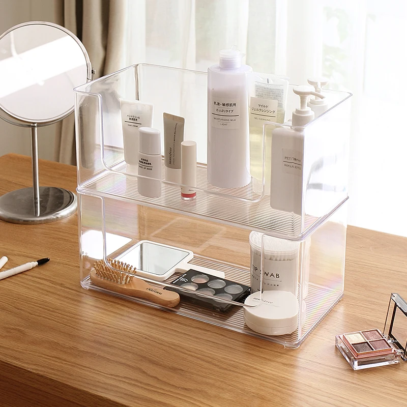 2019bathroom With Kitchen Transparent Acrylic Cosmetic Desk Makeup