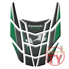 Motocicleta Para Kawasaki Versys 1000 Versys 650 ZX 6R 10R 05 07 06 11 Pad Tanque 3D Decalques de Tanque de MOTO protetor Decalque Adesivo Peixe