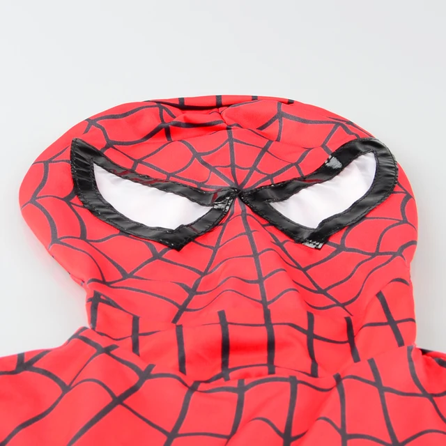 Red Black Spiderman Costume Spider Man Suit Spider-man Costumes Adults Children Kids Spider-Man Cosplay Clothing -