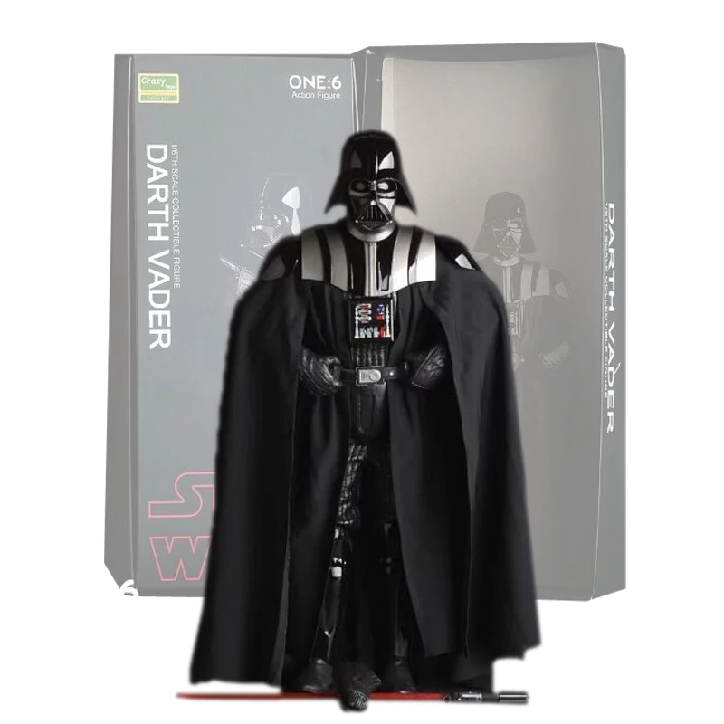 Crazy Toys Star Wars Figure Darth Vader PVC Action Figures Collectible Model Toy 26cm Free Shipping | Игрушки и хобби