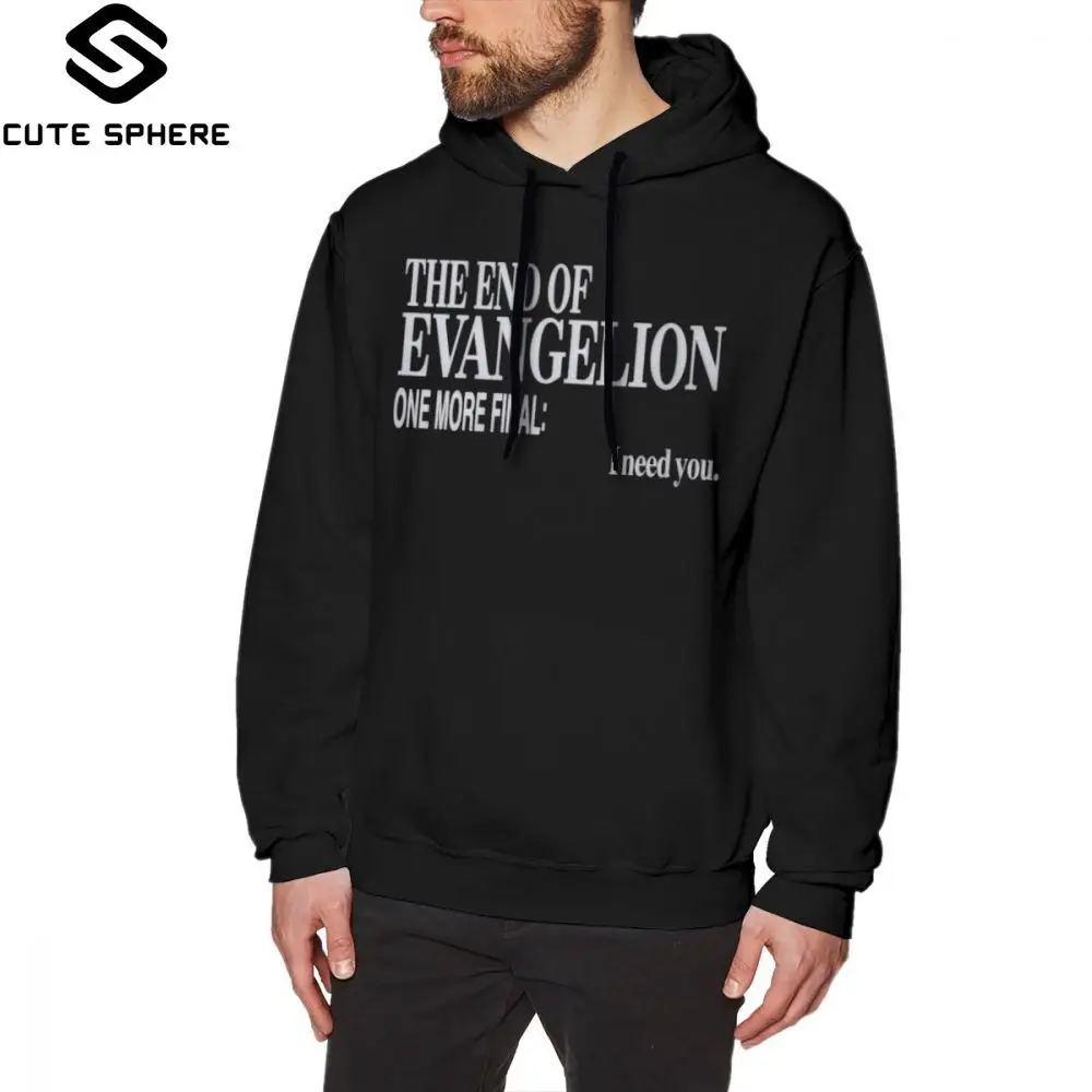 

Evangelion Hoodie The End Of Evangelion Hoodies Cotton Fashion Pullover Hoodie Male White Oversized Streetwear Autumn Hoodies