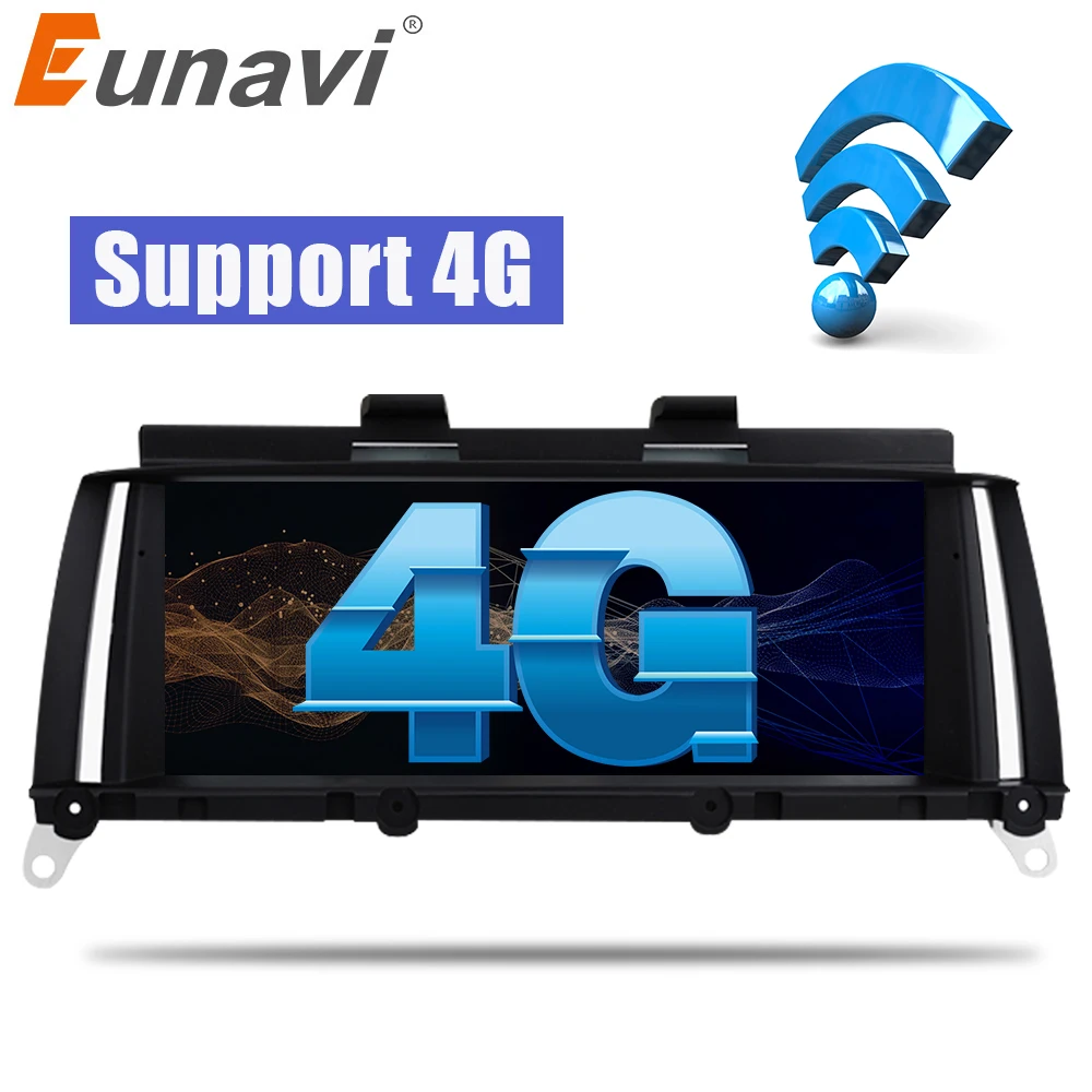 

Eunavi 8.8'' Android 6.0 4G Car Radio Stereo GPS Navigation For BMW X3 Series F25 2013-2016 X4 Series F26 2014-2016 NBT(6P)