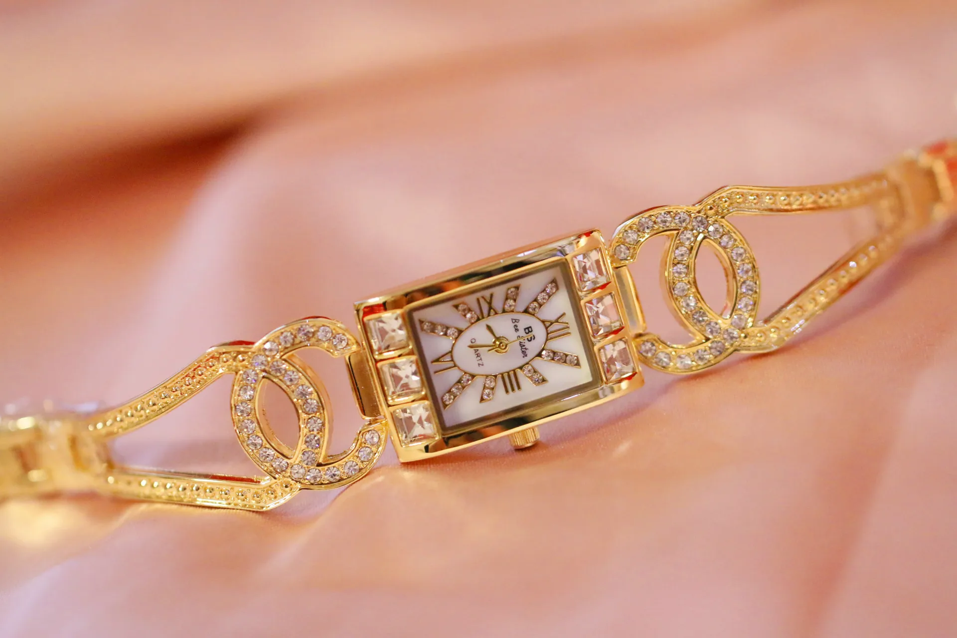 Женские часы со стразами, женские кварцевые часы на запястье, ювелирные часы с кристаллами