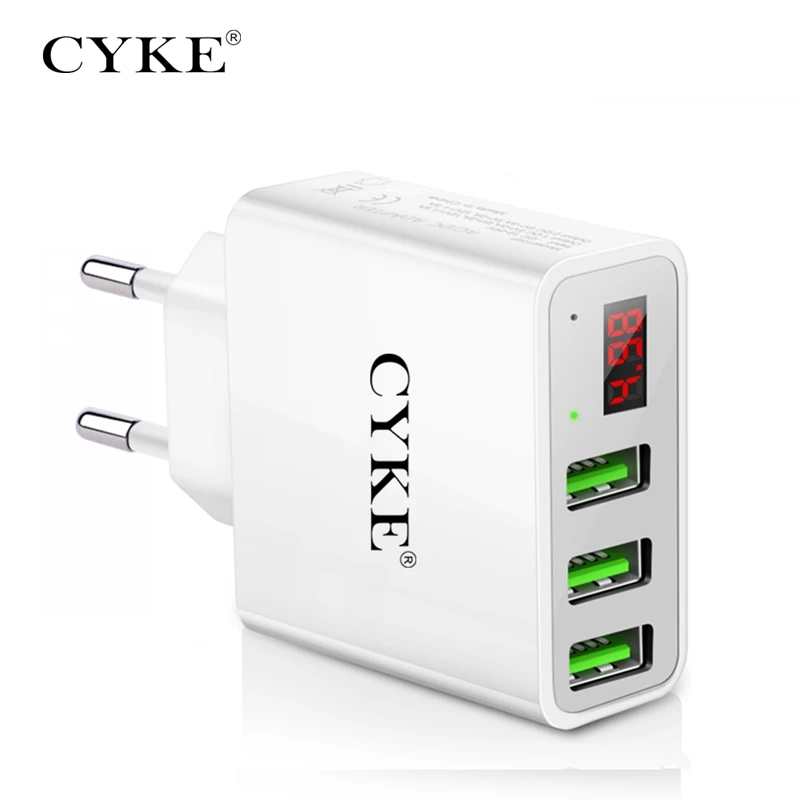 CYKE Portable Charging Phone Charger,Universal 5V/3A USB Power Adapter Wall Charger For Huawei P20 lite pro Xiaomi Mi6X etc