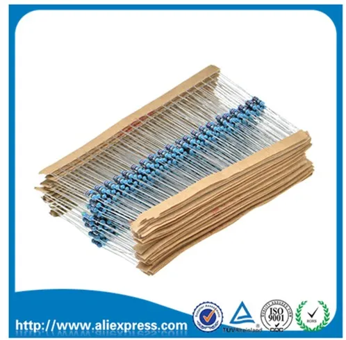 

100PCS 1/4W 220R 1/4 Watt 220ohm 220 OHM 0.25W 1% ROHS Metal Film Resistors