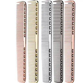 

Small Szie Stainless Steel Professional Salon Hair Hairdressing Anti-static Barbers Comb SP13 dropship