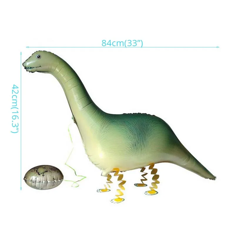 Joy-enlife период Юрского периода Динозавр фольги Воздушные шары надувной воздушный шар День Рождения украшения Дети реквизит Динозавр для вечеринки - Цвет: 84x42cm
