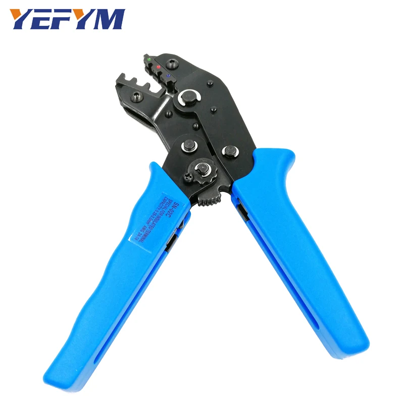 YEFYM SN 02C обжимные плоскогубцы Емкость 0 25 мм2 14 24AWG Европейский стиль зажим