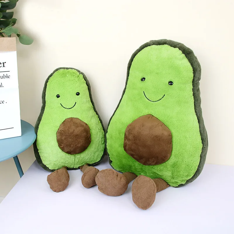 

kids plush plant toy doll simulation avocado toy figurine creative fruit plush toy children's gift toy 22cm/35cm/45cm