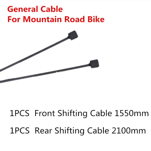 TRLREQ бренд 2 шт. велосипед с тефлоновым покрытием переключения тормоза внутренний кабель MTB дорожный велосипед передний задний переключатель тормоза набор - Цвет: shift cable