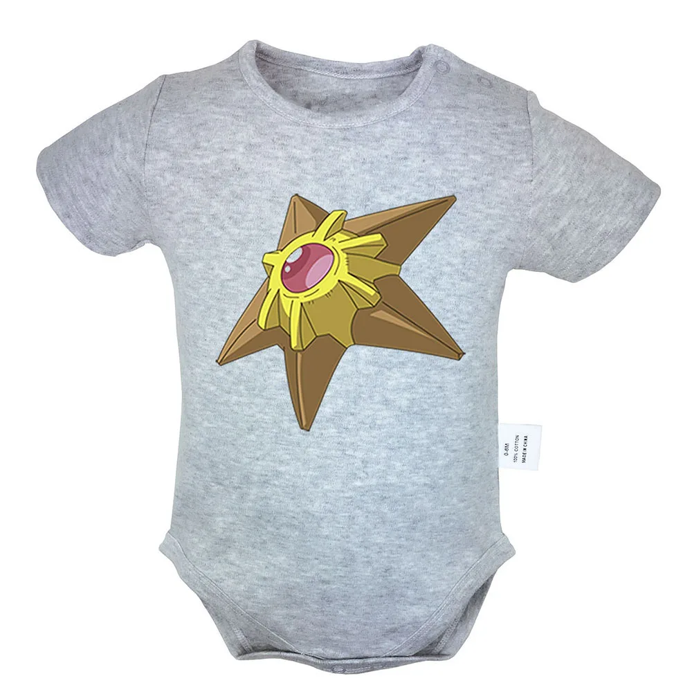 

Pokemon Poliwag Ponyta Staryu Venomoth Dragonite Design Newborn Baby Bodysuit Gowns Suit Toddler Onsies Jumpsuit Cotton Clothes