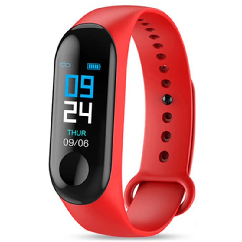 

2018 Global Version M3 Fitness Tracker Smart Bracelet 0.78" OLED Touch Screen 50M Waterproof