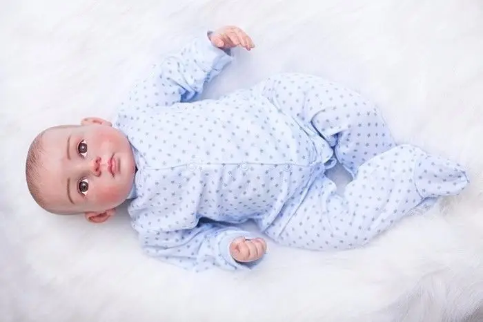 Для маленьких девочек жив мягкие игрушки Reborn Baby Doll мальчик реалистичные ручной