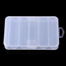 Рыболовная приманка Hengjia Box Isca искусственная Водонепроницаемая двухсторонняя 5 сетка пластиковый отсек Pesca карп рыболовные аксессуары